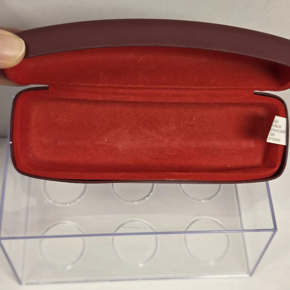 Rayban Youth Sunglasses & Eyeglasses Maroon Hard Case